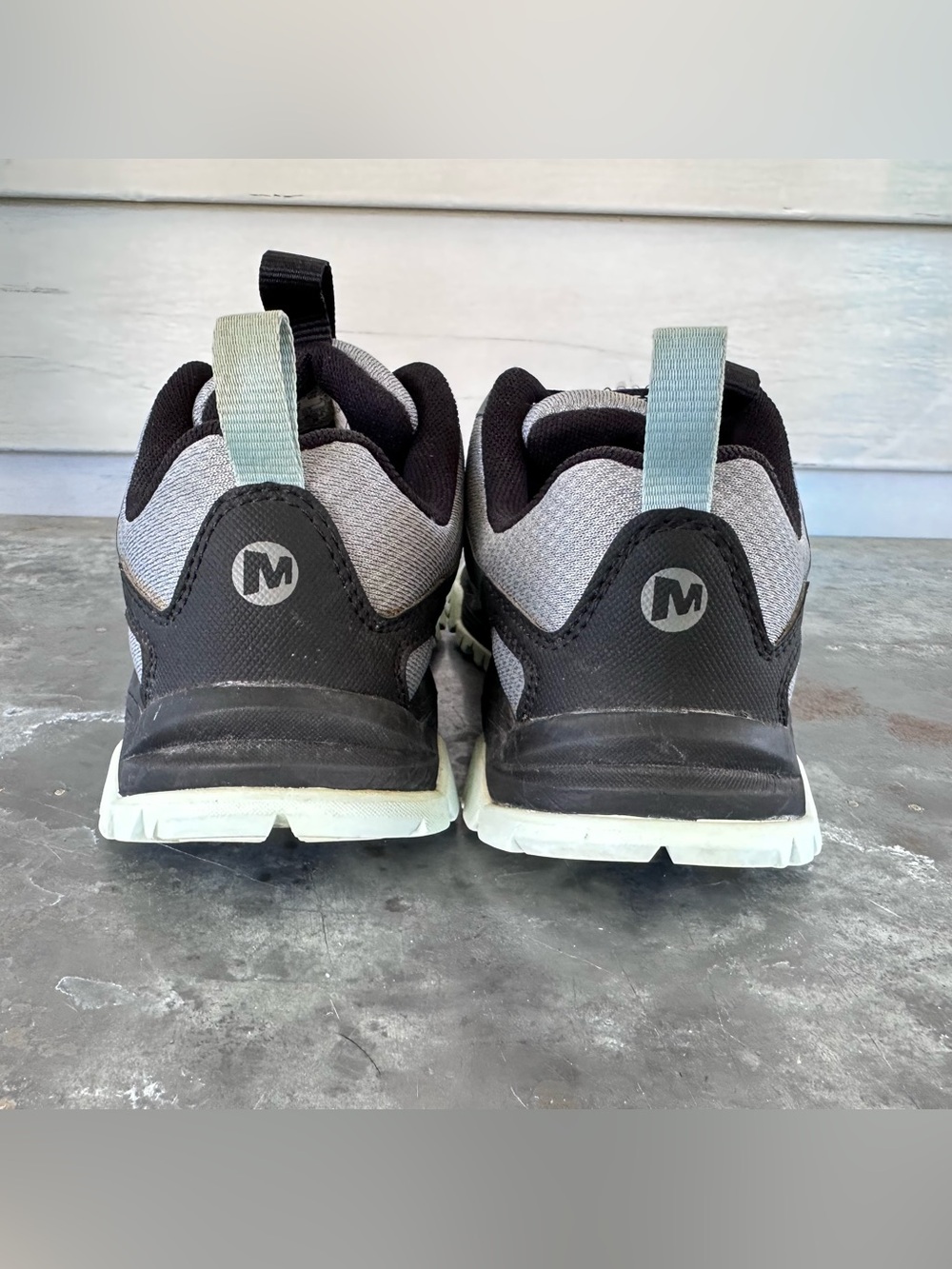 Merrell Women's Size 6 Hiking Shoes Monument Grey Blue - Picture 6 of 9